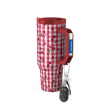 Thicc Buddy 40oz | Cherry Gingham