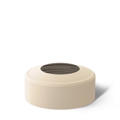 George Gu Cream Universal XL | 24oz Can Lid | #color_cream