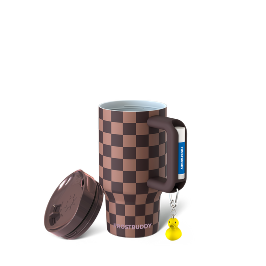 Mug Buddy 16oz | Espresso Checkered